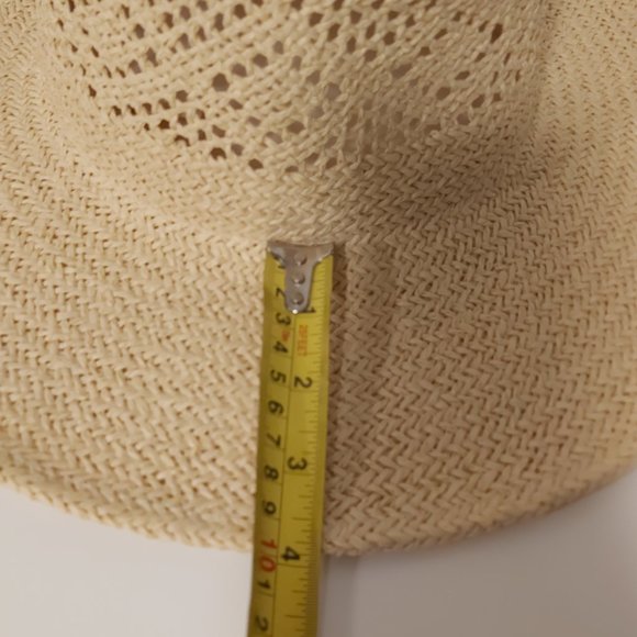NWOT Melrose & Market adjustable straw sun hat OS - Picture 3 of 12